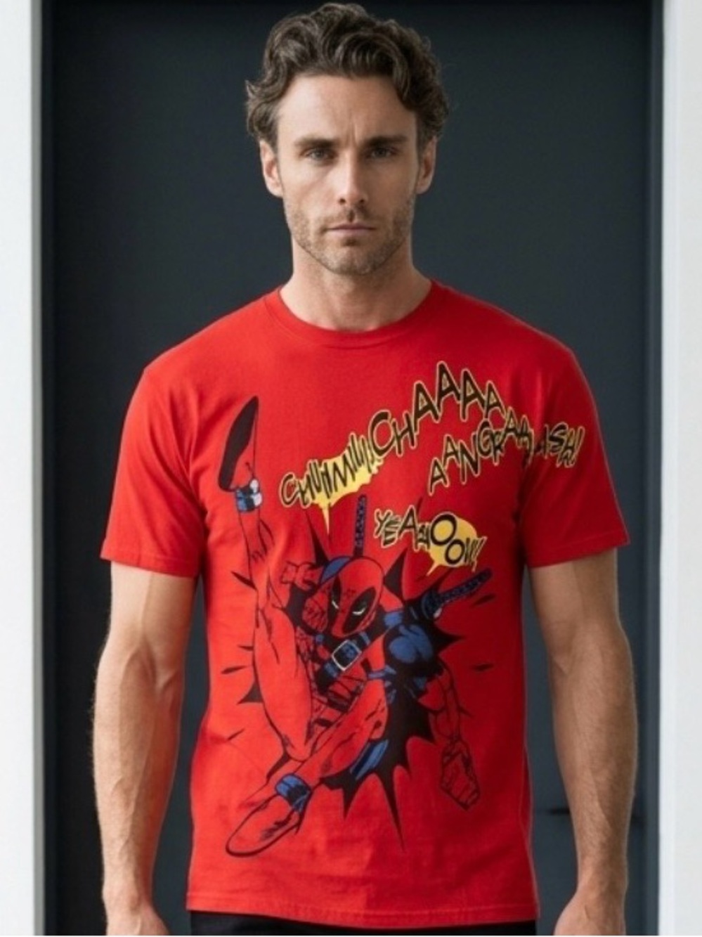 2 for $30 | Deadpool Short-Sleeve T-Shirt - Red